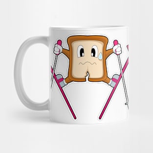 Bread Skier Ski Winter sports Mug